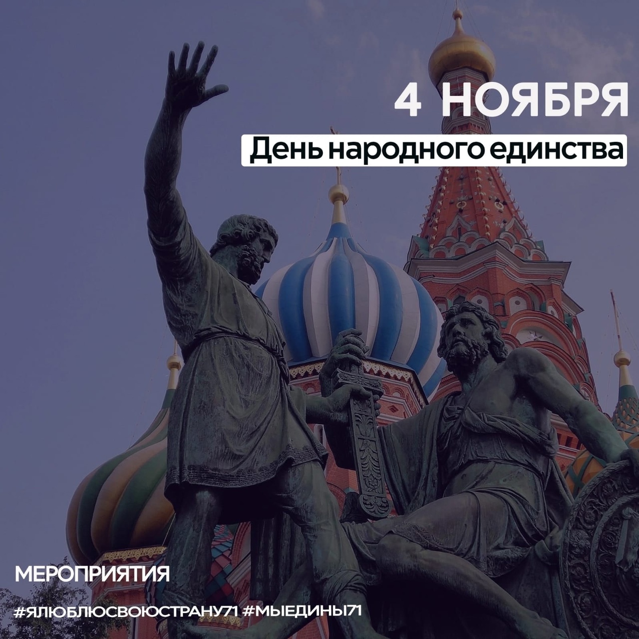 #ДеньНародногоЕдинства71#МыЕдины.