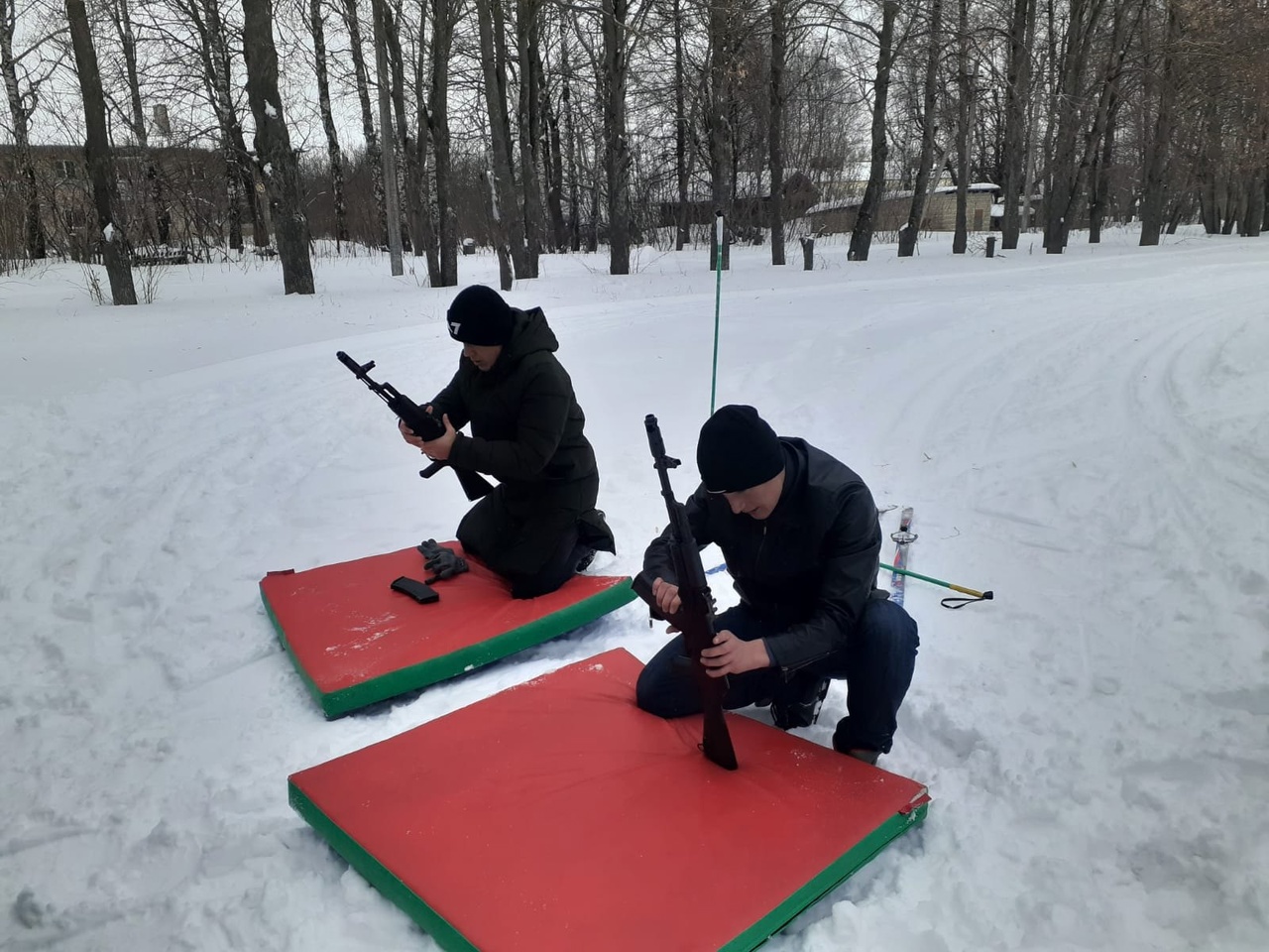 Школьный турнир по зимнему полиатлону, посвящённый Дню защитника Отечества..